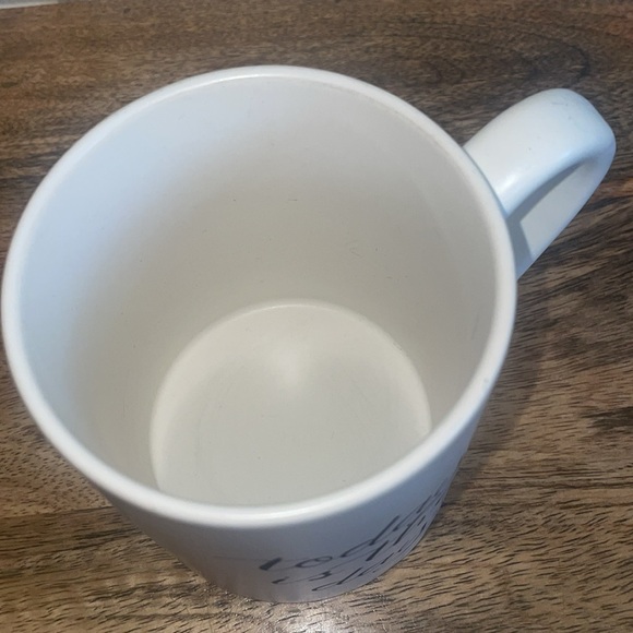 🖤Indigo Mug  in black cursive “ today is the day” - Picture 5 of 6